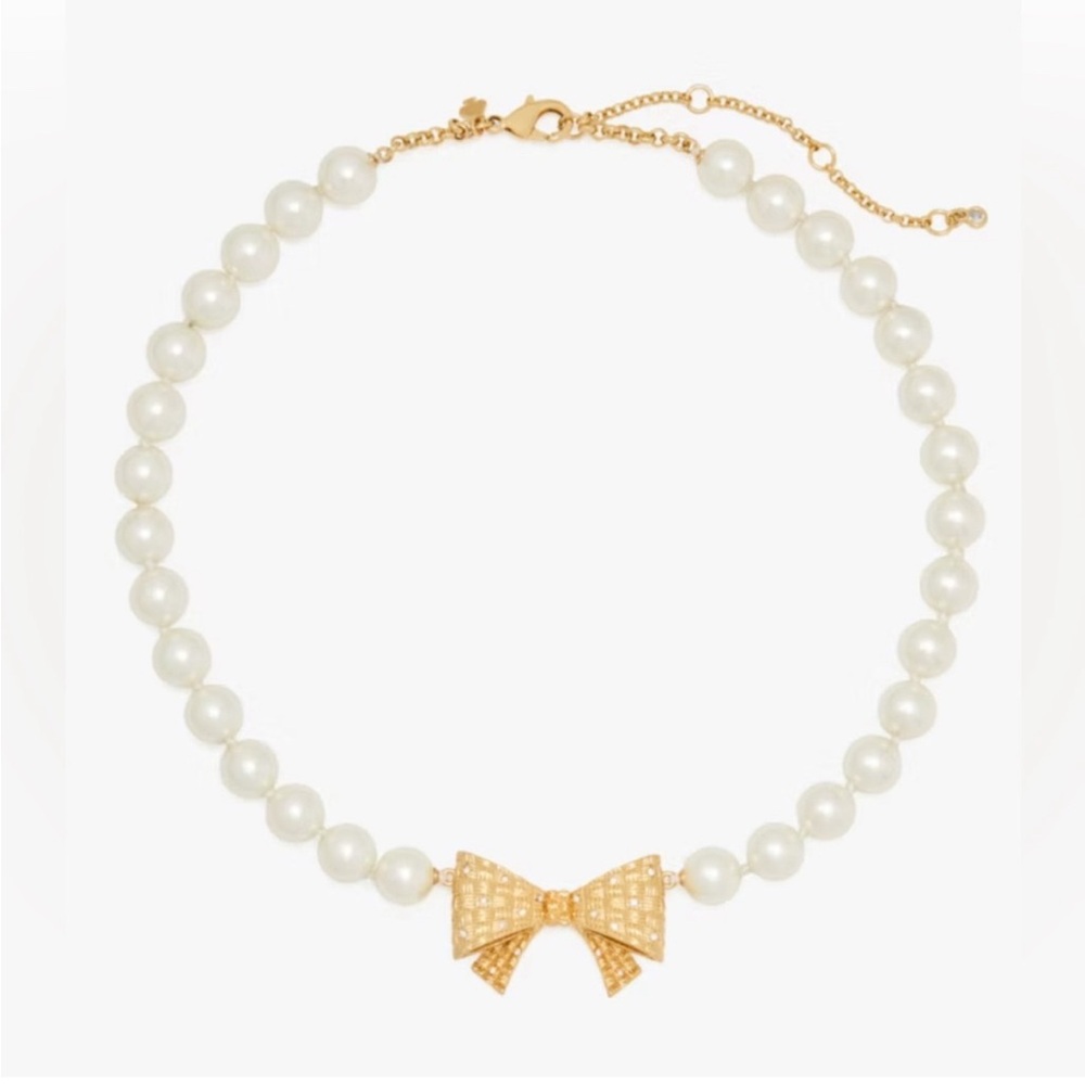 $98 Kate Spade Wrapped In A Bow Pearl‎ Charm NWT - Picture 7 of 7